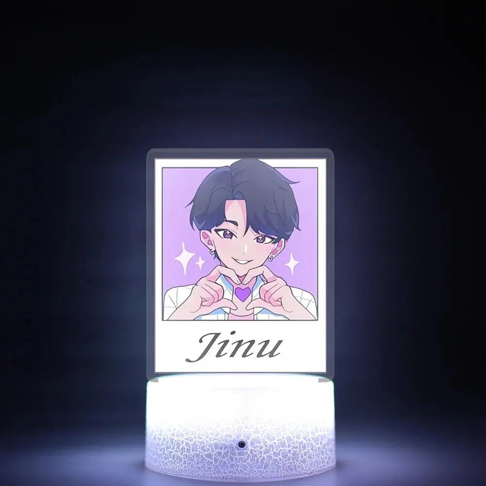 KPop K-POP Demon Hunters Kawaii Zoe Rumi Mira Saja Boys Superstar Monochrome Light Remote Control 16 Color Light Night Light Trikidsworld