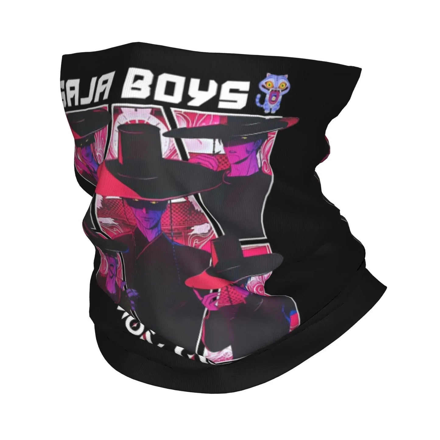 HUNTRIX KPOP Demon Hunters Anime Bandana Neck Gaiter Printed Face Scarf Multifunctional Face Mask Riding Adult Breathable Trikidsworld