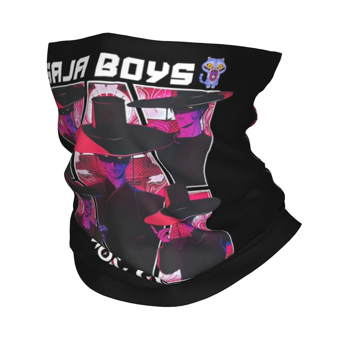 HUNTRIX KPOP Demon Hunters Anime Bandana Neck Gaiter Printed Face Scarf Multifunctional Face Mask Riding Adult Breathable Trikidsworld