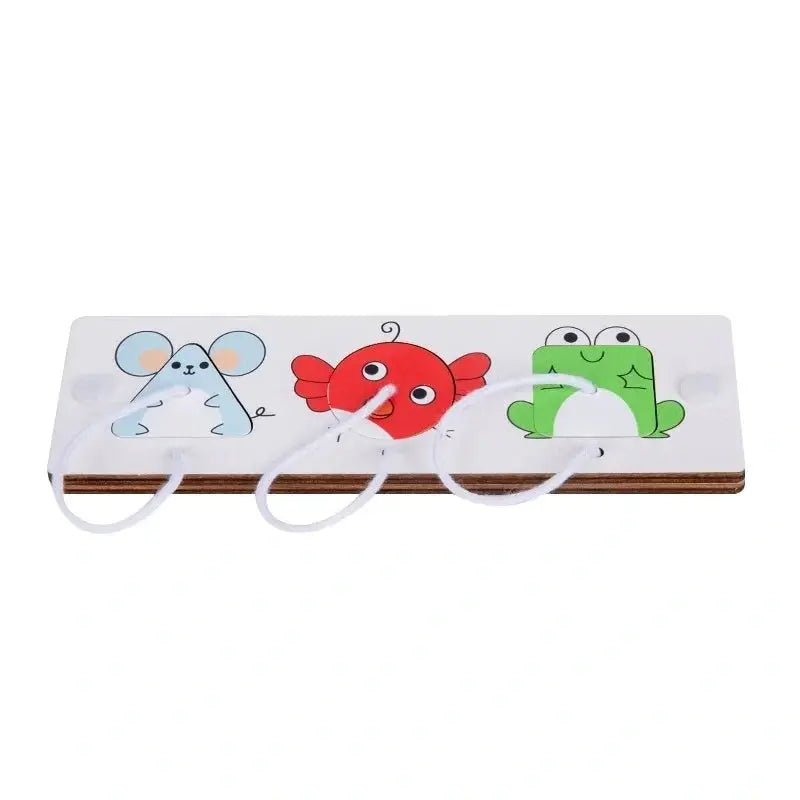 DIY Montessori  Busy Board Material Accessories Rainbow Card Water Pipe Aid Early Education Learning Skill Toy Wooden Toys Gifts Trikidsworld
