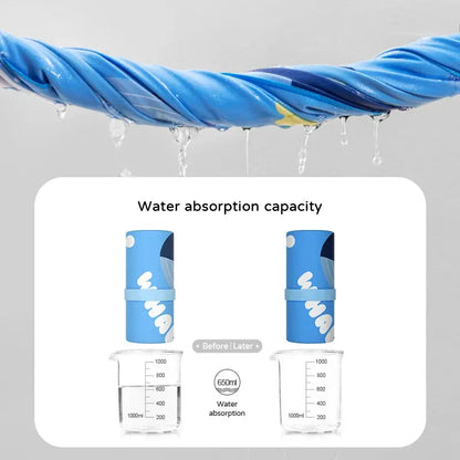 Surf Poncho Changing Towel Quick-Dry Microfiber Beach Blanket Bath Towel Swimming Pool Towel Beach Poncho for Kids Children Trikidsworld