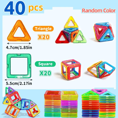 Magnetic Building Blocks Learning Educational Toys Trikidsworld