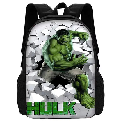 Marvel Hulk Kids School Backpack Set with Lunch & Pencil Bags Trikidsworld