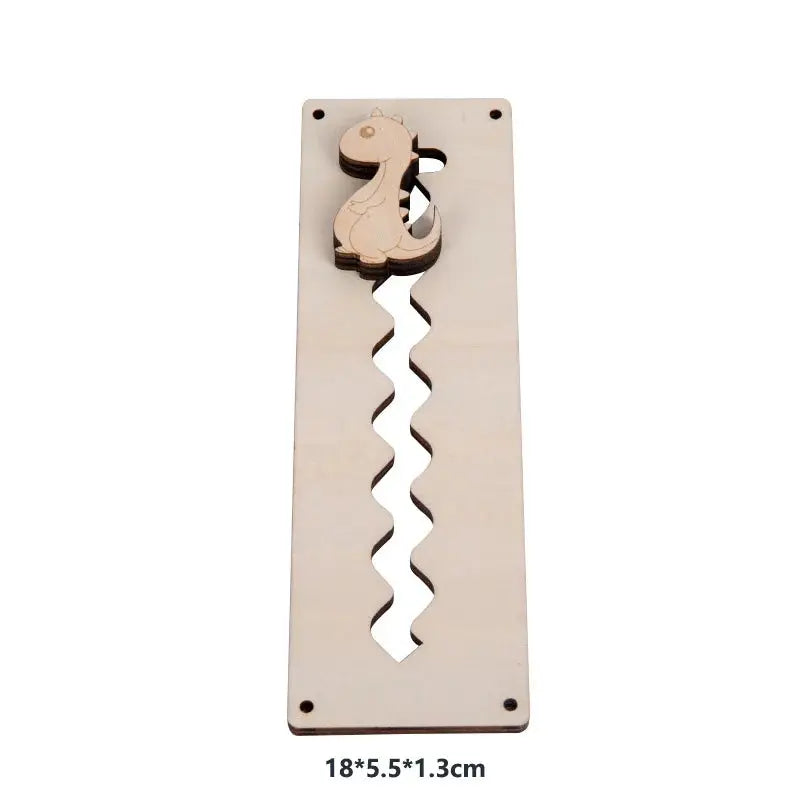Busy Board Accessories DIY Toy Part Wooden Toys Metal Locks Leather Buckle Montessori Educational Games Intellectual Development Trikidsworld