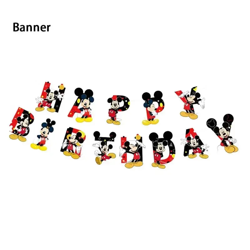 Mickey Mouse Party Decoration Birthday Supplies Trikidsworld