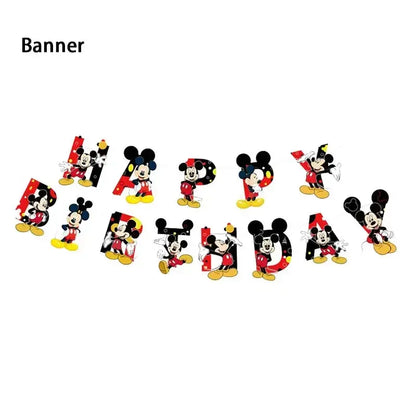 Mickey Mouse Party Decoration Birthday Supplies Trikidsworld