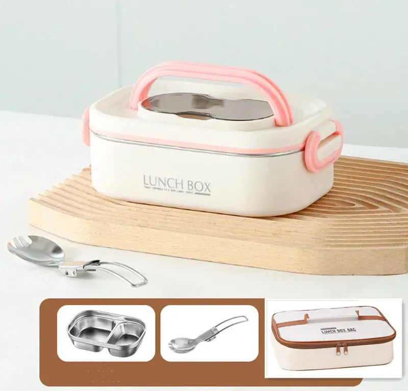 1500ml Double Layers Stainless Steel 304 Thermal Lunch Box With Insulation Bag Leak-Proof Bento Box Adult Student Food Container Trikidsworld