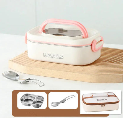 1500ml Double Layers Stainless Steel 304 Thermal Lunch Box With Insulation Bag Leak-Proof Bento Box Adult Student Food Container Trikidsworld