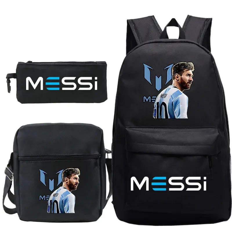 Messi Schoolbag High Capacity Casual Backpacks Trikidsworld