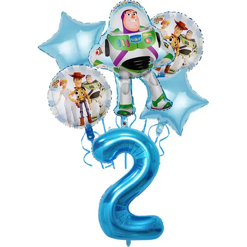 Toy Story Buzz Lightyear Birthday Decorations Trikidsworld