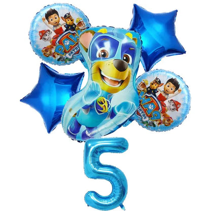 Paw Patrol Birthday Party Decoration Baby Shower Boys Girl Tableware Supplies Cup Tablecloth Numbers Balloon Cake Backdrop Gifts Trikidsworld