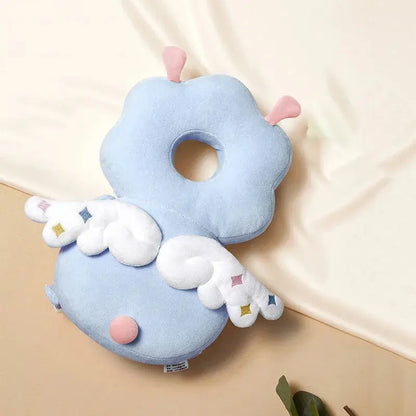 Baby Head Protection Backpack Pillow Toddler Head Safety Pad Cushion Anti-fall Head Protection Pillow Highly Elastic Breathable Trikidsworld