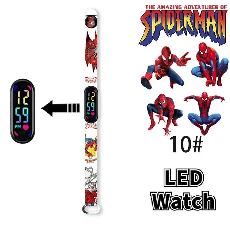 Watch Kids LED Cartoon Bracelet Wristwatch Trikidsworld