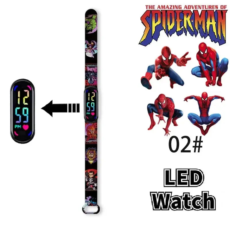 Watch Kids LED Cartoon Bracelet Wristwatch Trikidsworld