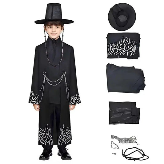Anime Kpop Boys Role Play Party Saja Cosplay Costume Boys Jinu Halloween Party Carnival Costume Outfit Suit Trikidsworld