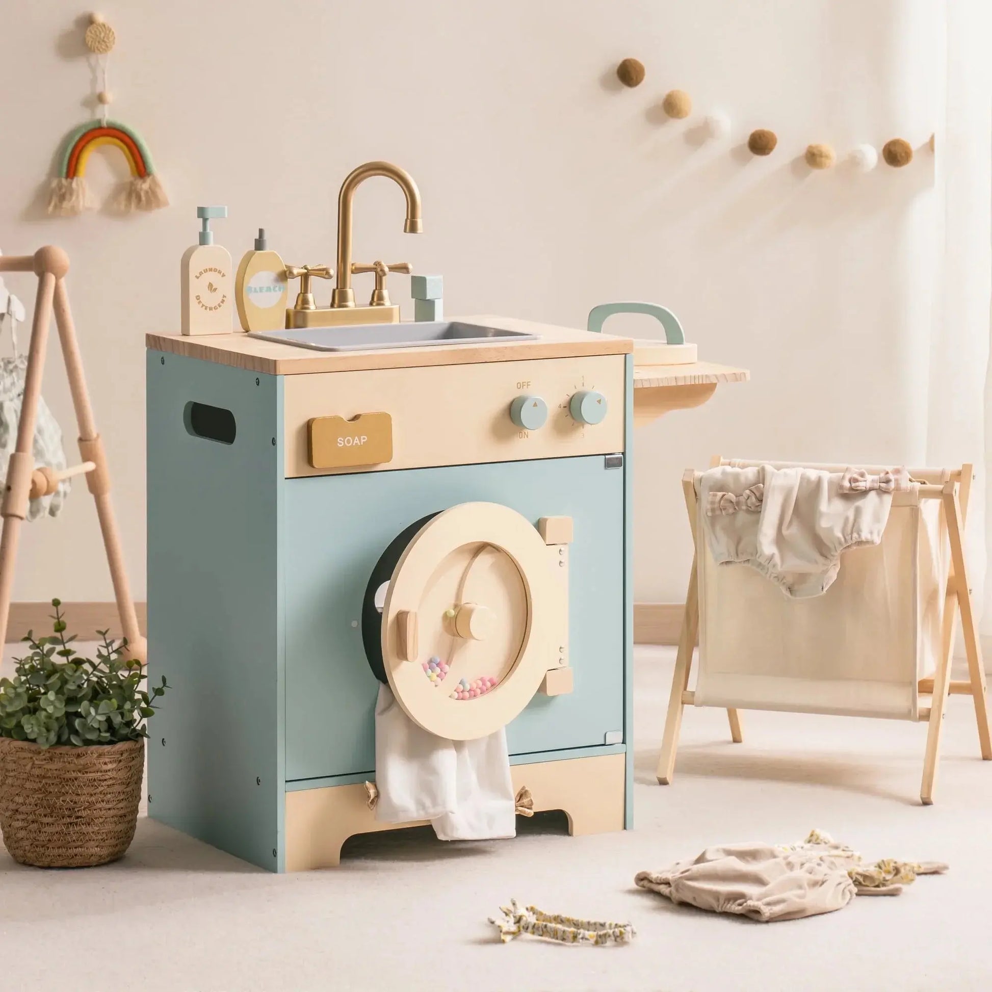 Robotime Robud Kitchen Washer Playset for Kids Trikidsworld