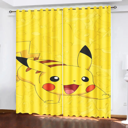 Pokémon Curtains – Home Decor for Room Trikidsworld