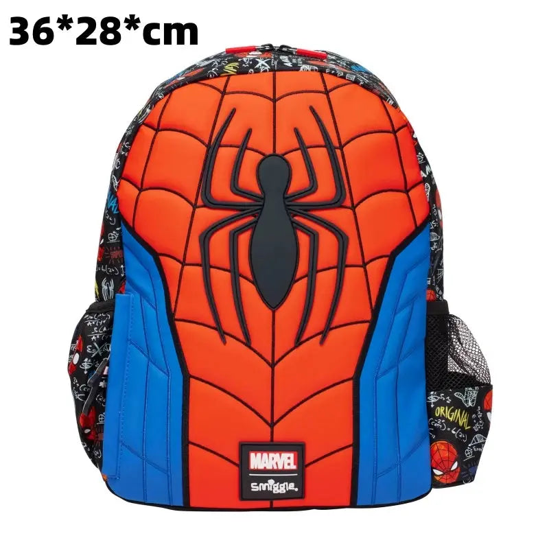 Smiggle Marvel Spider-man Children Stationery Student School Bag Lunch Bag Lunch Box Wallet Pencil Box  Water Cup Student Gift Trikidsworld