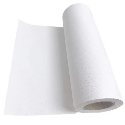 5M/Roll Cotton Canvas Roll,White Blank Specialized Suitable for Oil Painting,Acrylic Pigments,27,37,47,,57,67,77,87cm Wide,HB-02 Trikidsworld