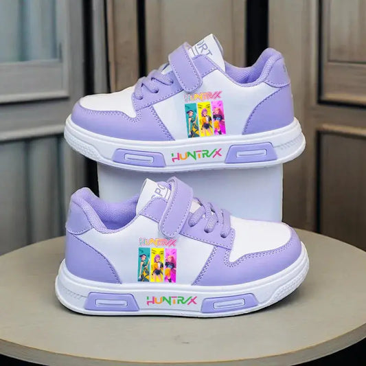 KPop Demon Hunters Children's Casual Sneaker Girls Sports Shoes Cartoon Students Basketbal Running Shoes Kids Tennis Shoes Gifts Trikidsworld
