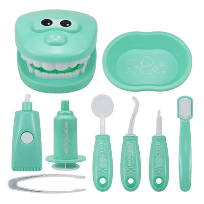 Children Montessori Toys Parent-child Interaction For Girl Boy Dentist Check Teeth Model Doctors Role Play Baby Kid Learning Toy Trikidsworld