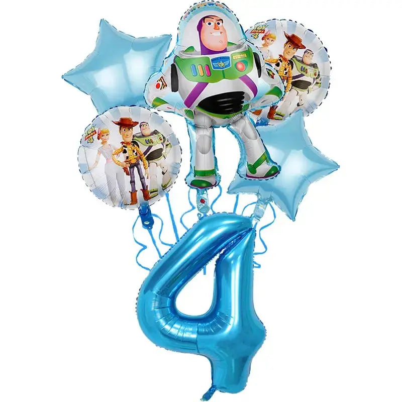 Toy Story Buzz Lightyear Birthday Decorations Trikidsworld