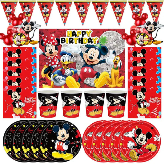 Mickey Mouse Party Decoration Birthday Supplies Trikidsworld