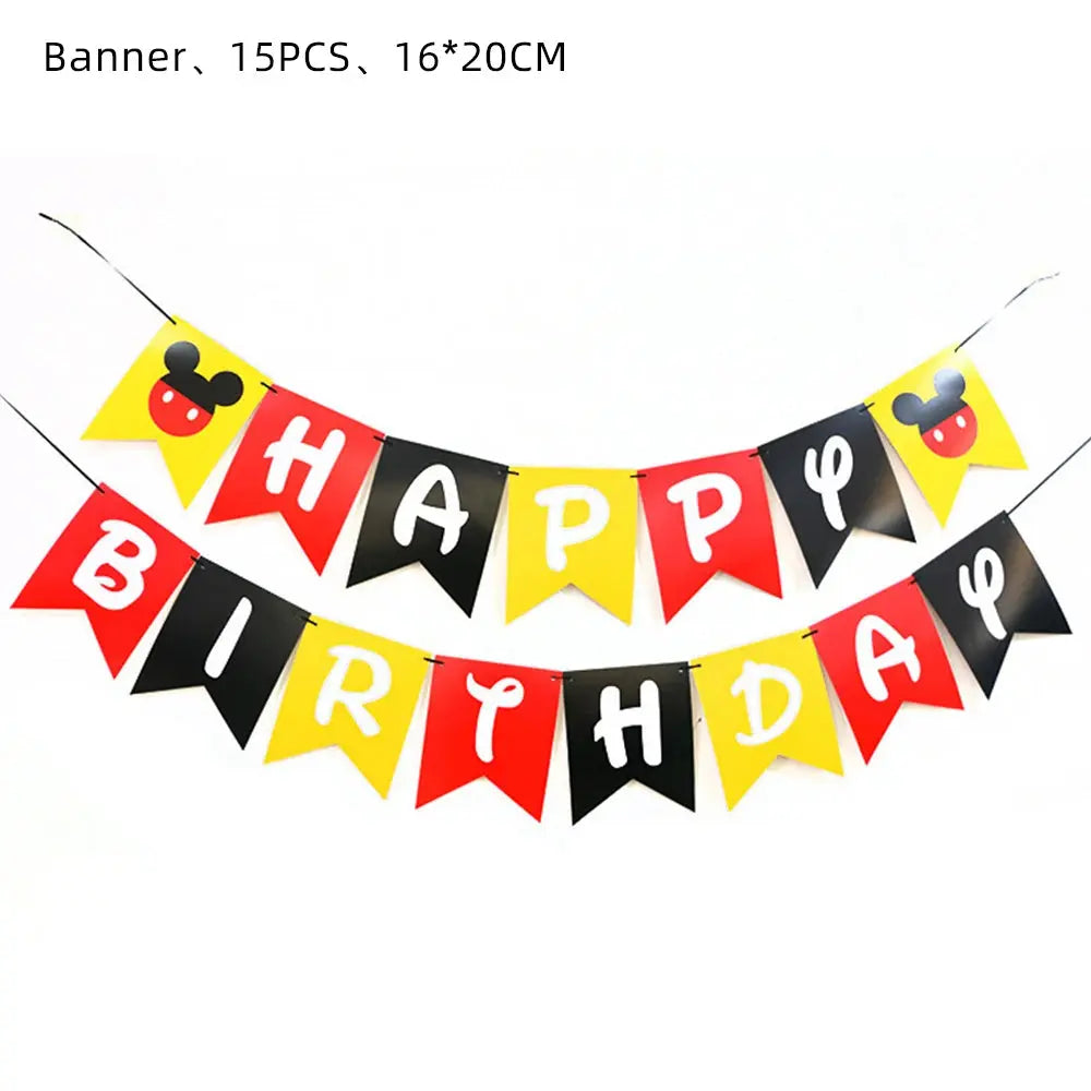 Mickey Mouse Party Decoration Birthday Supplies Trikidsworld