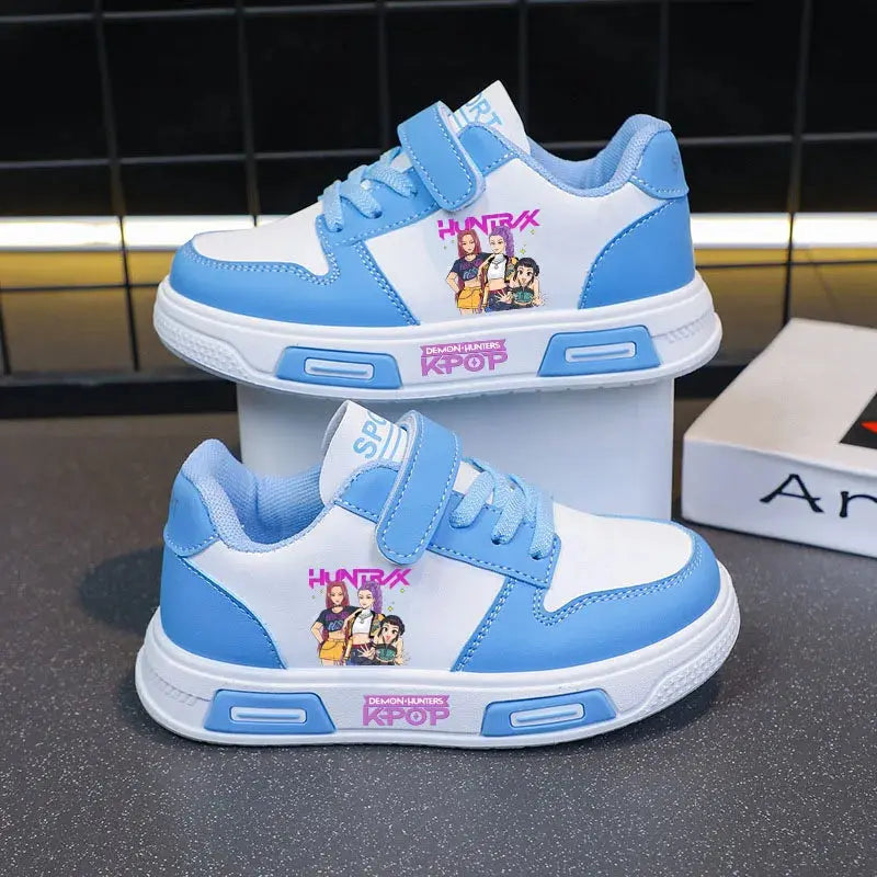 KPop Demon Hunters Children's Casual Sneaker Girls Sports Shoes Cartoon Students Basketbal Running Shoes Kids Tennis Shoes Gifts Trikidsworld