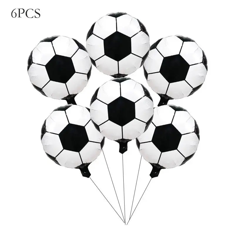 Soccer Football Birthday Decorations Aluminum Trikidsworld