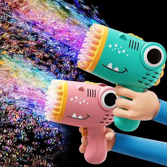 Electric Hole Dinosaur Bubble Handheld Machine Trikidsworld
