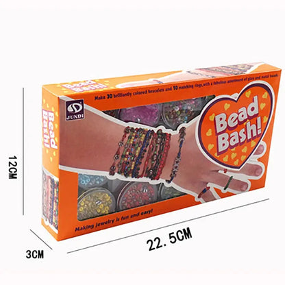 Girls DIY Bracelet Making Kit Jewellery Making Kit Arts for Kids Friendship  Craft Kit for 5-12 Years Old Kid Girls toys gift Trikidsworld