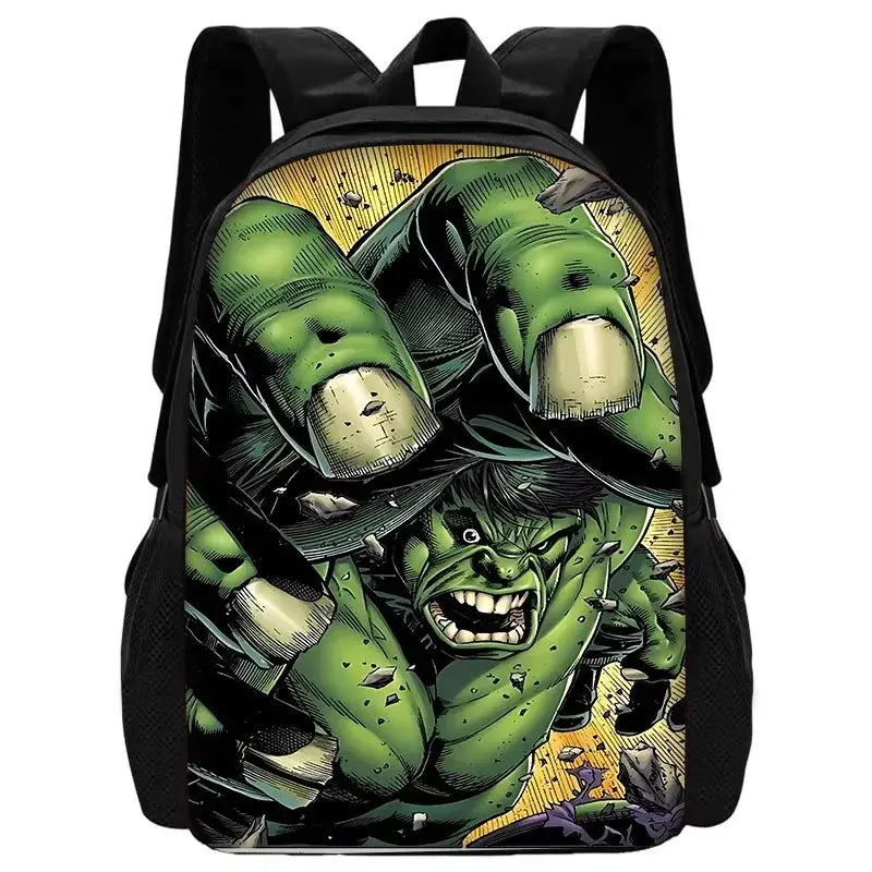 Marvel Hulk Kids School Backpack Set with Lunch & Pencil Bags Trikidsworld