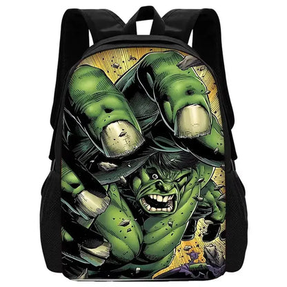 Marvel Hulk Kids School Backpack Set with Lunch & Pencil Bags Trikidsworld