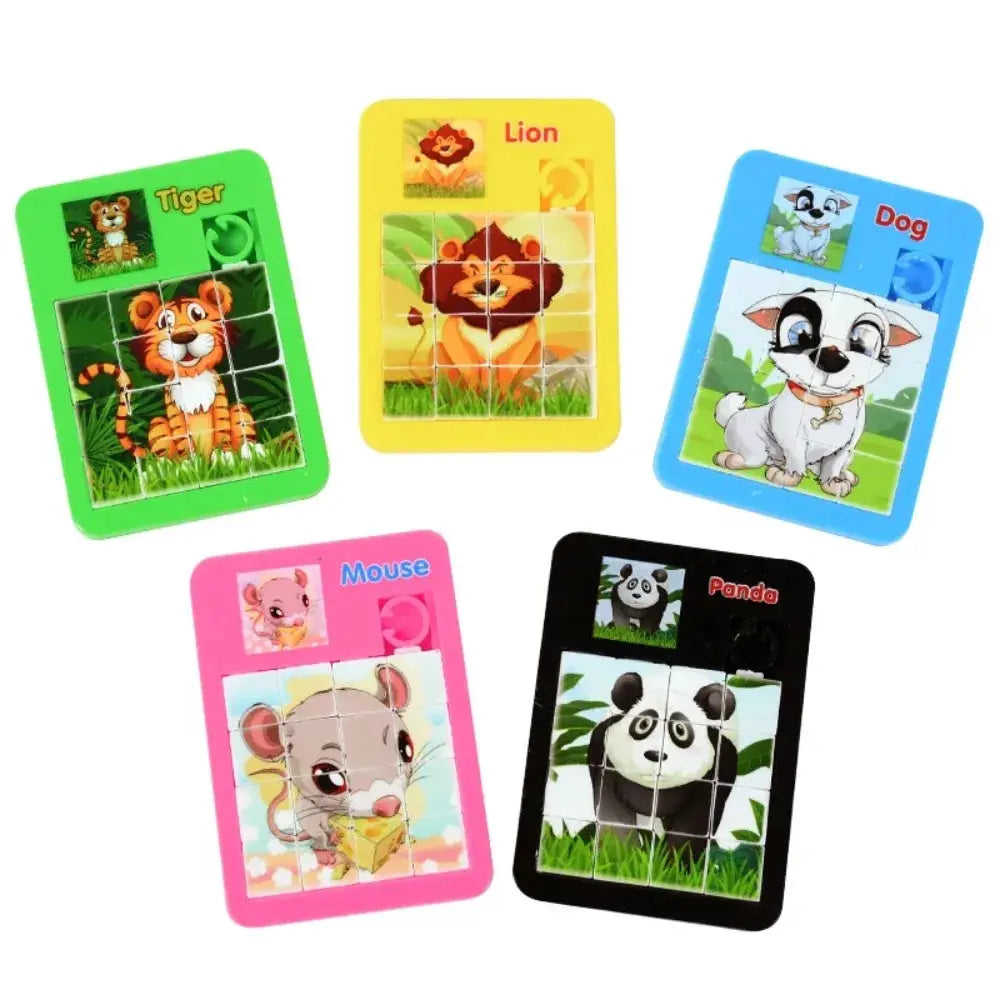 Cartoon Animal Puzzle for Kids – Educational Toy and Party Favor Trikidsworld