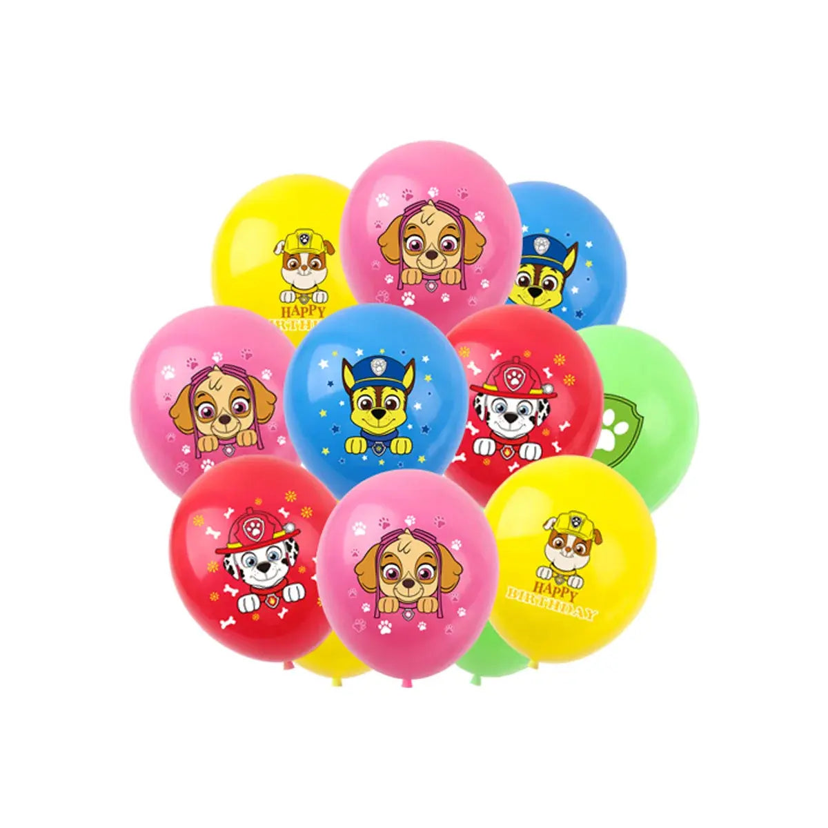 Paw Patrol Birthday Party Decoration Baby Shower Boys Girl Tableware Supplies Cup Tablecloth Numbers Balloon Cake Backdrop Gifts Trikidsworld