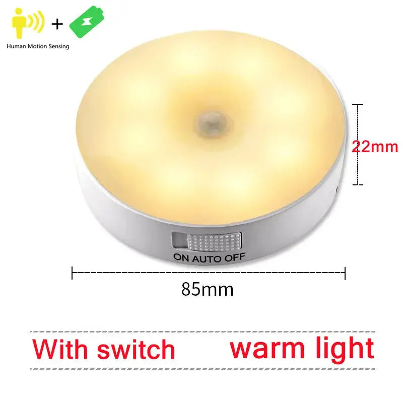 Rechargeable LED Night Light with Motion Sensor USB Trikidsworld