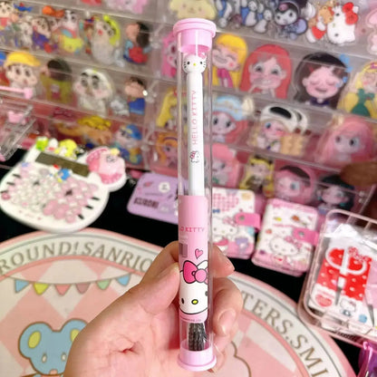 Sanrio Anime Toothbrush Hello Kitty Melody Kuromi Cinnamoroll Cartoon Student Adult Household Toothbrush Cleaning Birthday Gifts Trikidsworld
