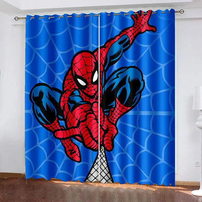 Spider-Man Kids Blackout Curtain for Room Decor Trikidsworld