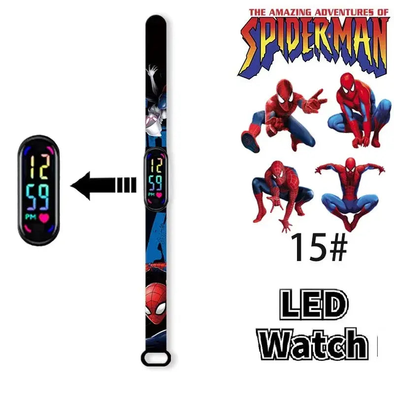 Watch Kids LED Cartoon Bracelet Wristwatch Trikidsworld