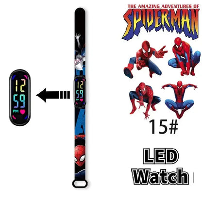 Watch Kids LED Cartoon Bracelet Wristwatch Trikidsworld
