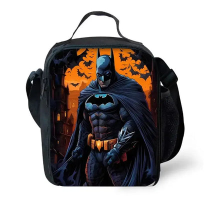 Batman Kids Backpack Set 3pcs – School, Lunch & Pencil Bags Trikidsworld