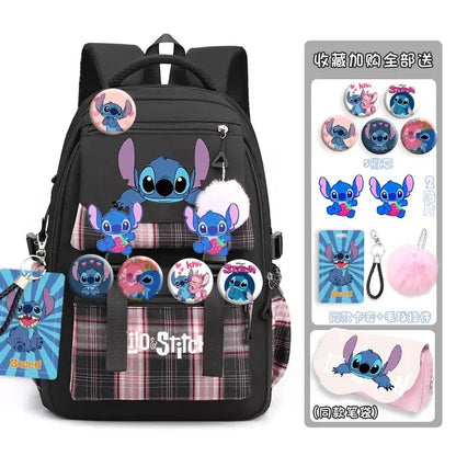 Stitch Student Backpack Trikidsworld