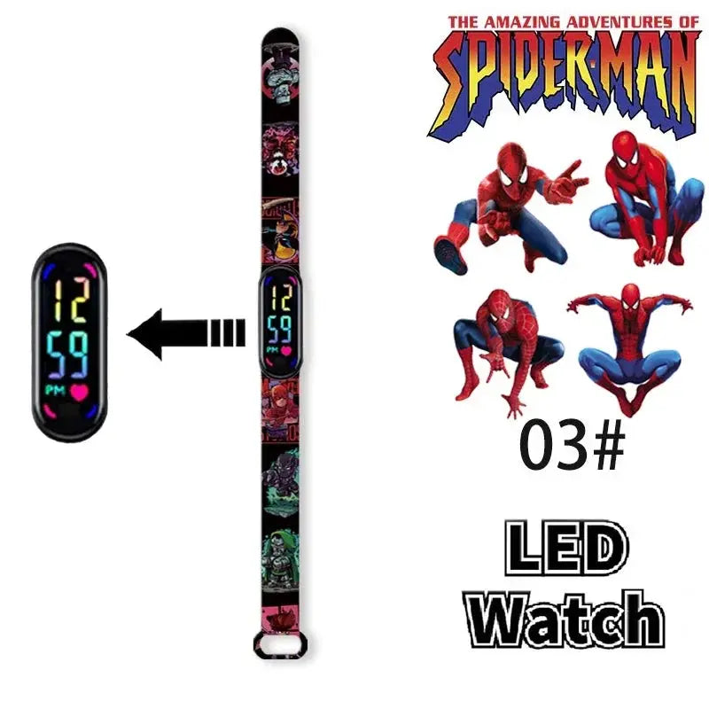 Watch Kids LED Cartoon Bracelet Wristwatch Trikidsworld
