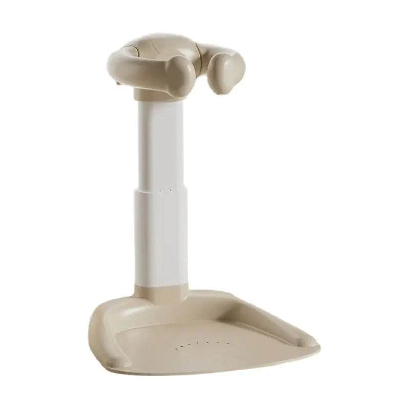 Portable Baby Standing Bath Rack Shower Support Holder Height Adjustable Infant Bathtub Stand with Nonslip Large Base Trikidsworld