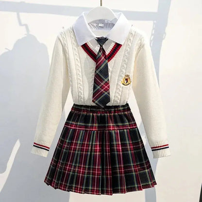 Girls School Uniform Clothes Children Trikidsworld