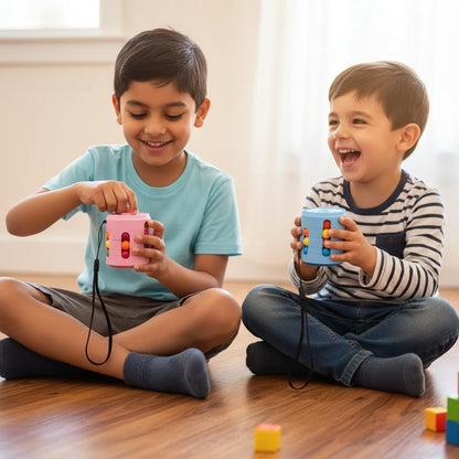 Multiple Functions Fidget Spinner Magic Colorful Beans Finger Spinning Relieves Stress Decompression Tool For Children And Adult Trikidsworld