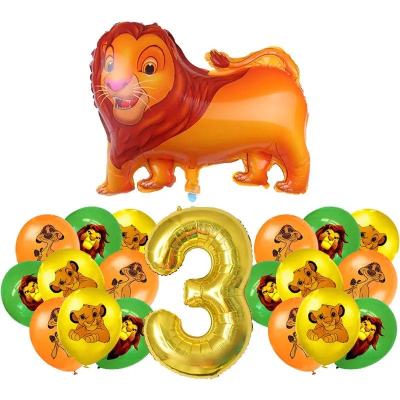 Balloon Baby  Lion King Simba Party Decoration Trikidsworld