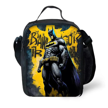 Batman Kids Backpack Set 3pcs – School, Lunch & Pencil Bags Trikidsworld
