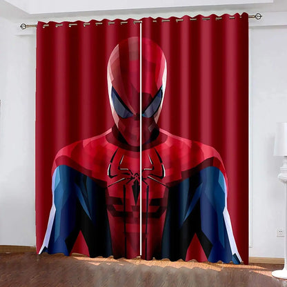 Spider-Man Kids Blackout Curtain for Room Decor Trikidsworld